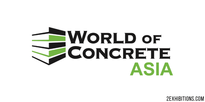 World Of Concrete Asia: SNIEC Shanghai, China