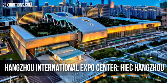 The Hangzhou International Expo Center is located in Qianjiang Century City, Xiaoshan District in Hangzhou, which is a capital city in China. It is a perfect venue for held all types of events.