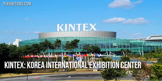 Korea International Exhibition Center (KINTEX) is a convention and exhibition center located in Ilsanseo-gu, Goyang, Gyeonggi Province, approximately 23 kilometres (14 mi) from Seoul, South Korea